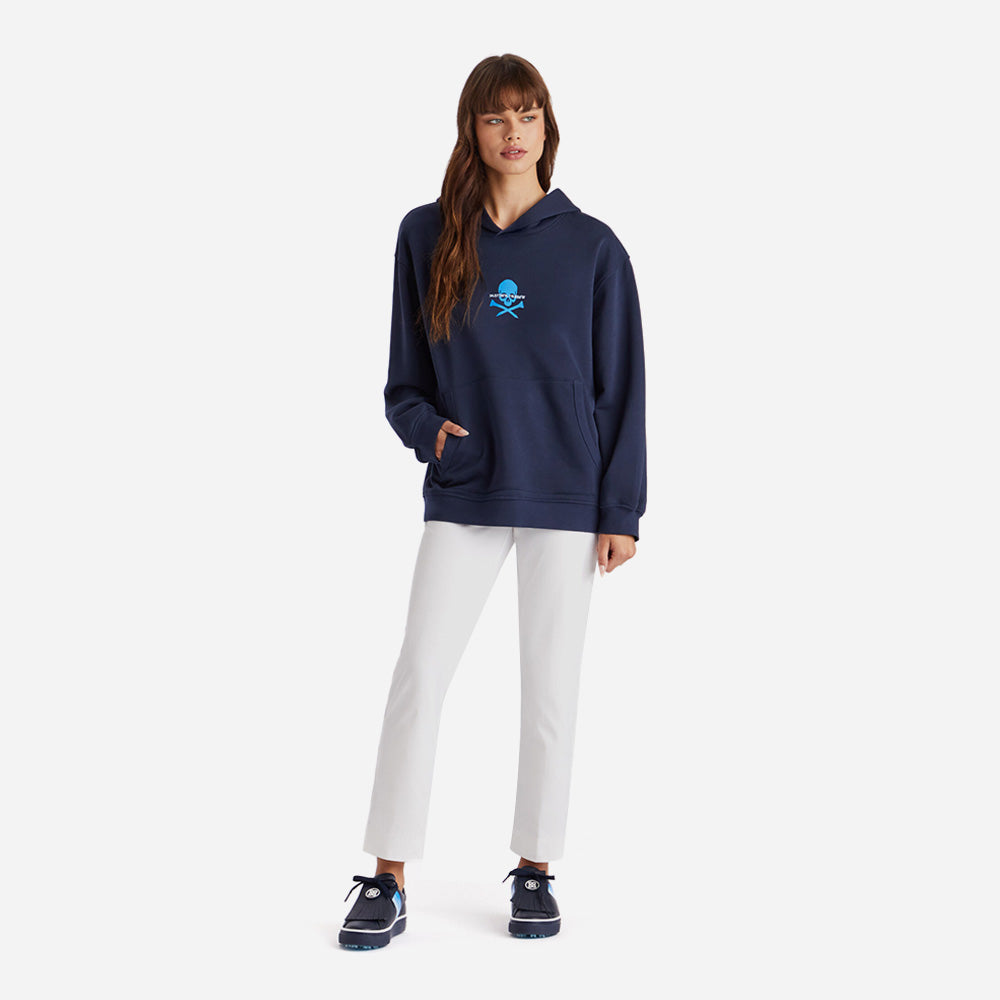 Áo Khoác Golf Unisex GFORE Oversized Skull & Tee'S - Xanh Navy - Supersports Vietnam