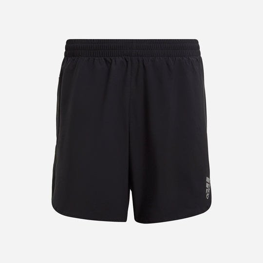 Men's Adidas Fast 2-In-1 Primeblue Shorts - Black