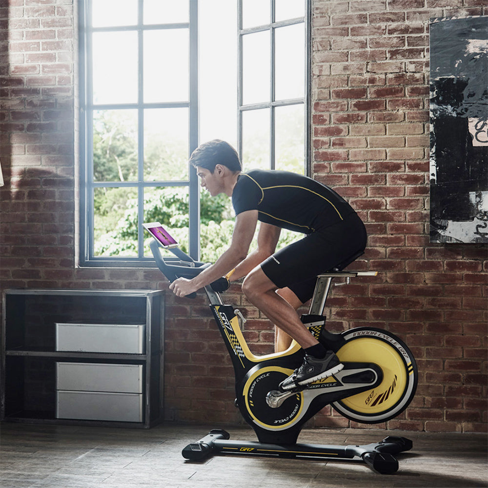 Horizon Gr7 Indoor Cycle Yellow - Main Image