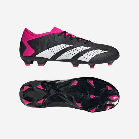 Men's Adidas Predator Accuracy.3 Firmground Football Boots - Black