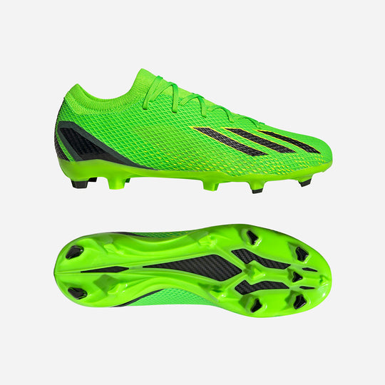Kids' Adidas X Speedportal.3 Football Boots - Green
