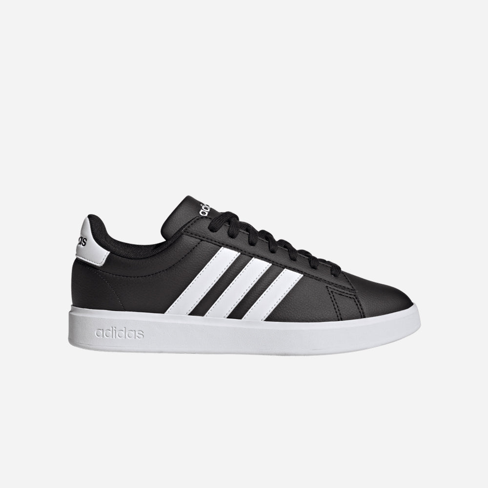 Giày Sneaker Nam Adidas Grand Court Cloudfoam Comfort - Đen - Supersports Vietnam