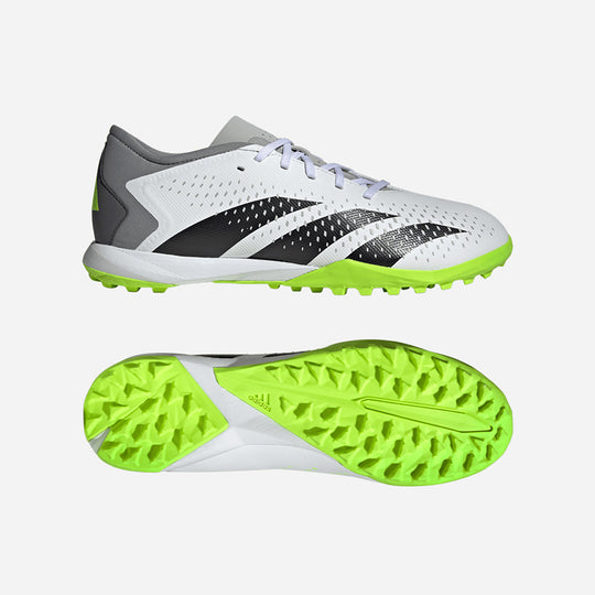 Unisex Adidas Turf Predator Accuracy.3 Football Boots - White