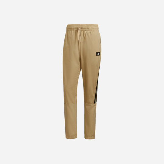 Men's Adidas Future Icons Woven Pants - Brown