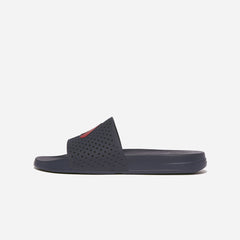 Men's Fitflop Iqushion Arrow Pool Slide - Navy