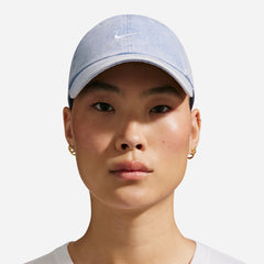 Mũ Lưỡi Trai Nike Club Denim - Xanh Dương - Supersports Vietnam