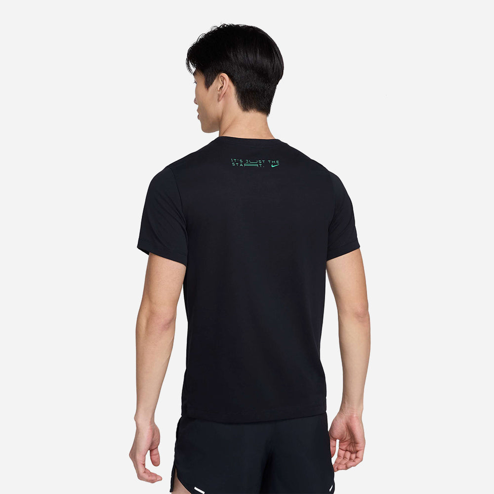 Áo Thun Nam Nike Dri-Fit Kipchoge - Đen - Supersports Vietnam