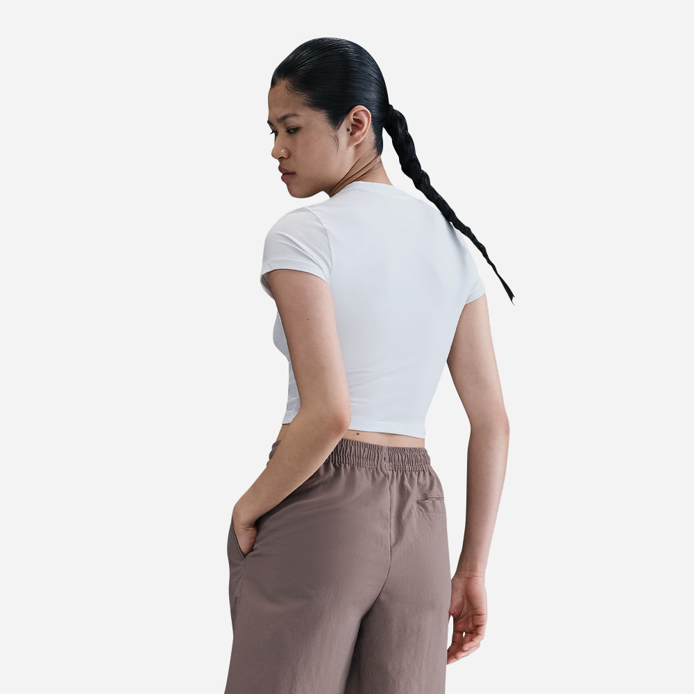 Áo Crop-Top Nữ Nike Sportswear Chill Knit - Supersports Vietnam