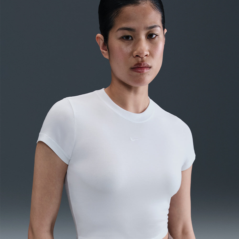 Áo Crop-Top Nữ Nike Sportswear Chill Knit - Supersports Vietnam