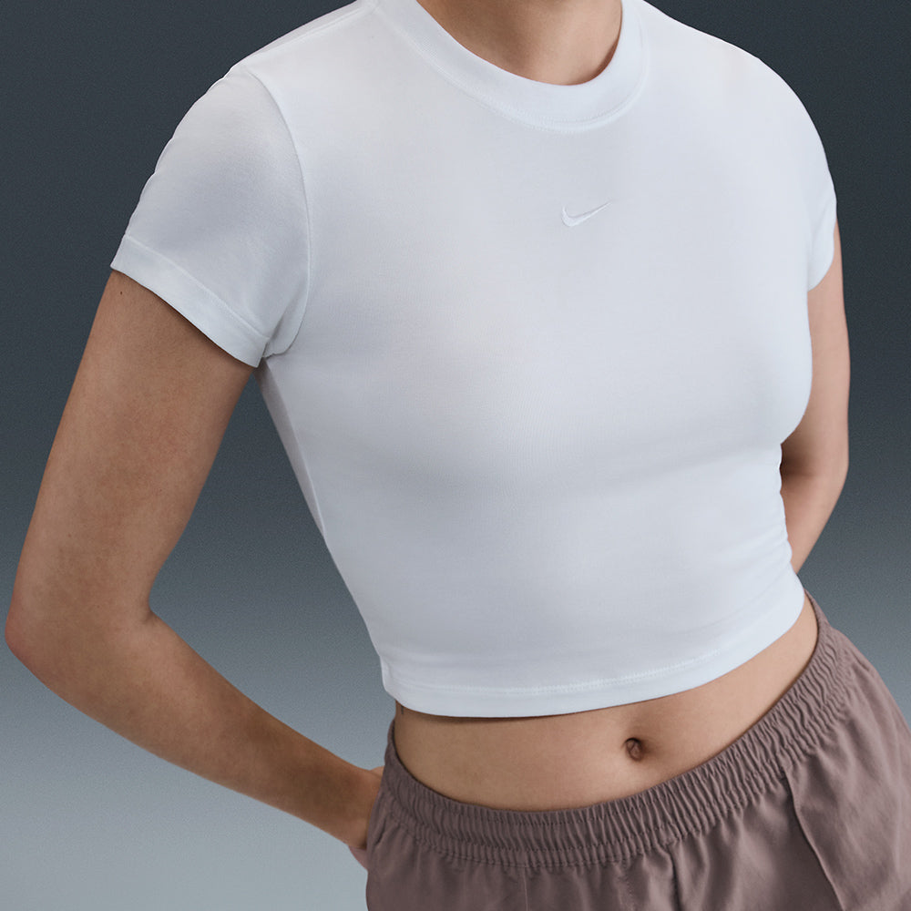 Áo Crop-Top Nữ Nike Sportswear Chill Knit - Supersports Vietnam