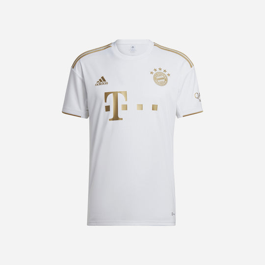 Men's Adidas Fc Bayern 21/22 Home 
 Jersey - White