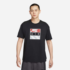 Áo Thun Tay Ngắn Nam Nike M90 Air - Đen - Supersports Vietnam