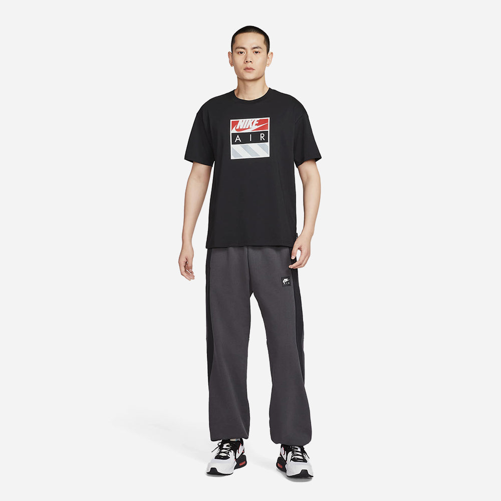 Áo Thun Tay Ngắn Nam Nike M90 Air - Đen - Supersports Vietnam