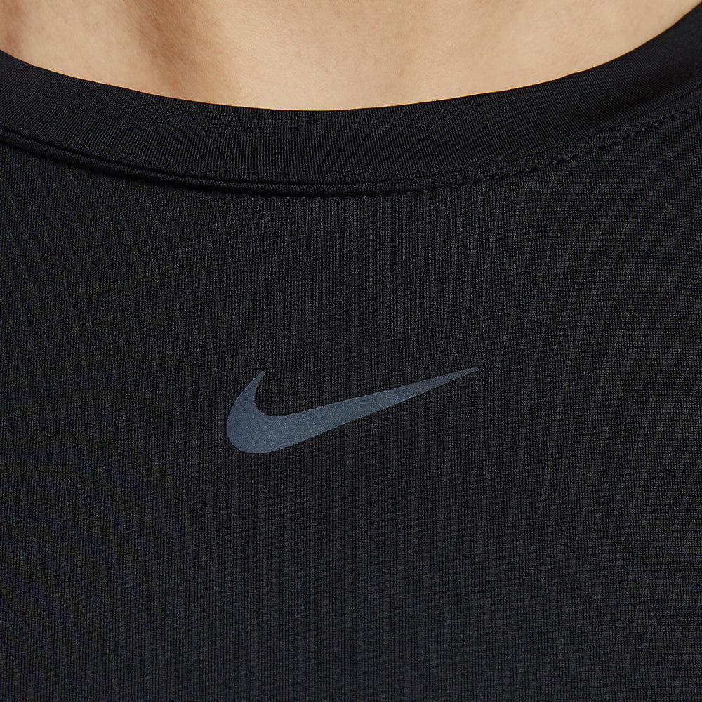 Áo Thun Nữ Nike One Classic Twist Short-Sleeve - Đen - Supersports Vietnam
