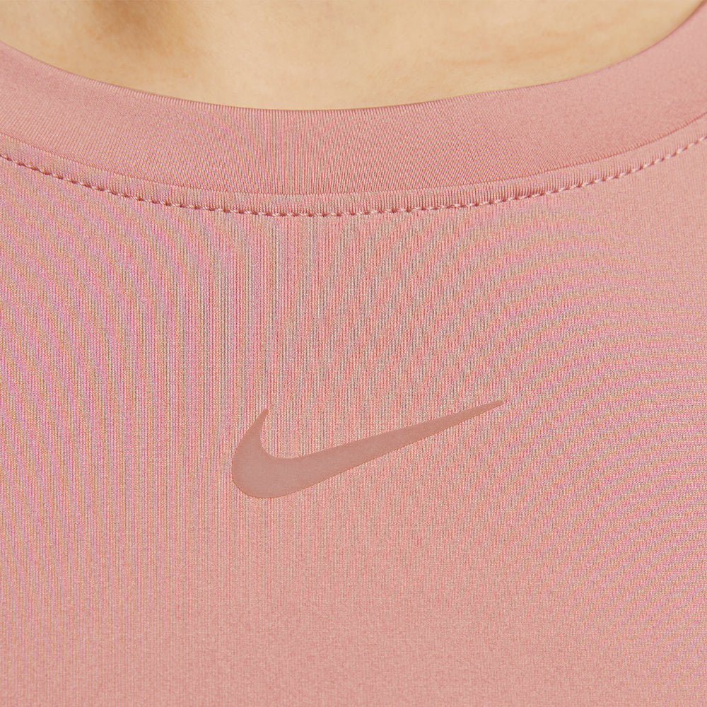 Áo Thun Nữ Nike One Classic Twist Short-Sleeve - Hồng - Supersports Vietnam