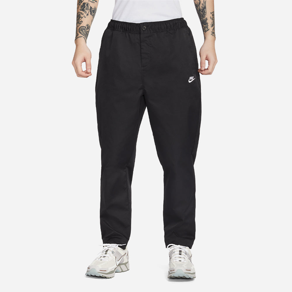 Quần Dài Thể Thao Nam Nike Club Woven Tapered - Đen - Supersports Vietnam