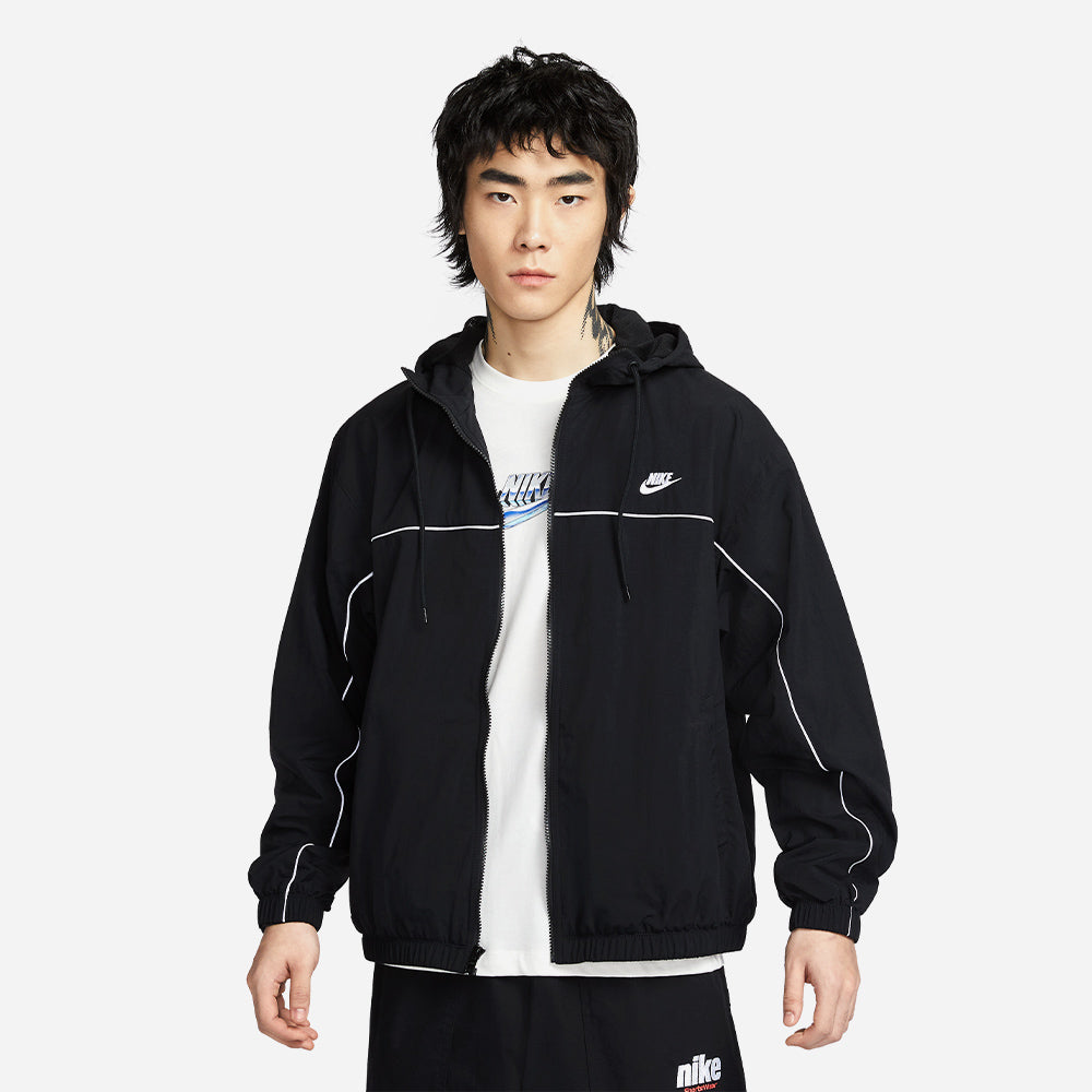 Áo Khoác Nam Nike Club Athlete Hooded - Đen - Supersports Vietnam