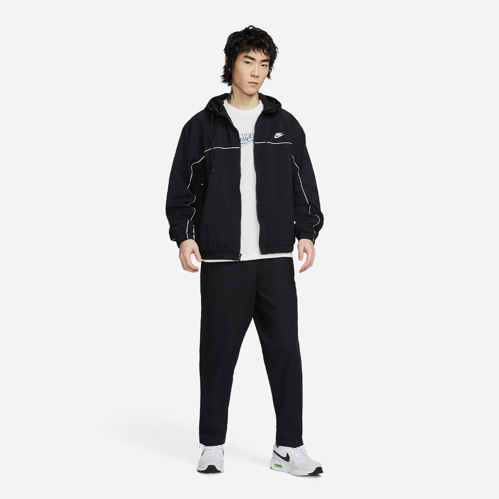 Áo Khoác Nam Nike Club Athlete Hooded - Đen - Supersports Vietnam