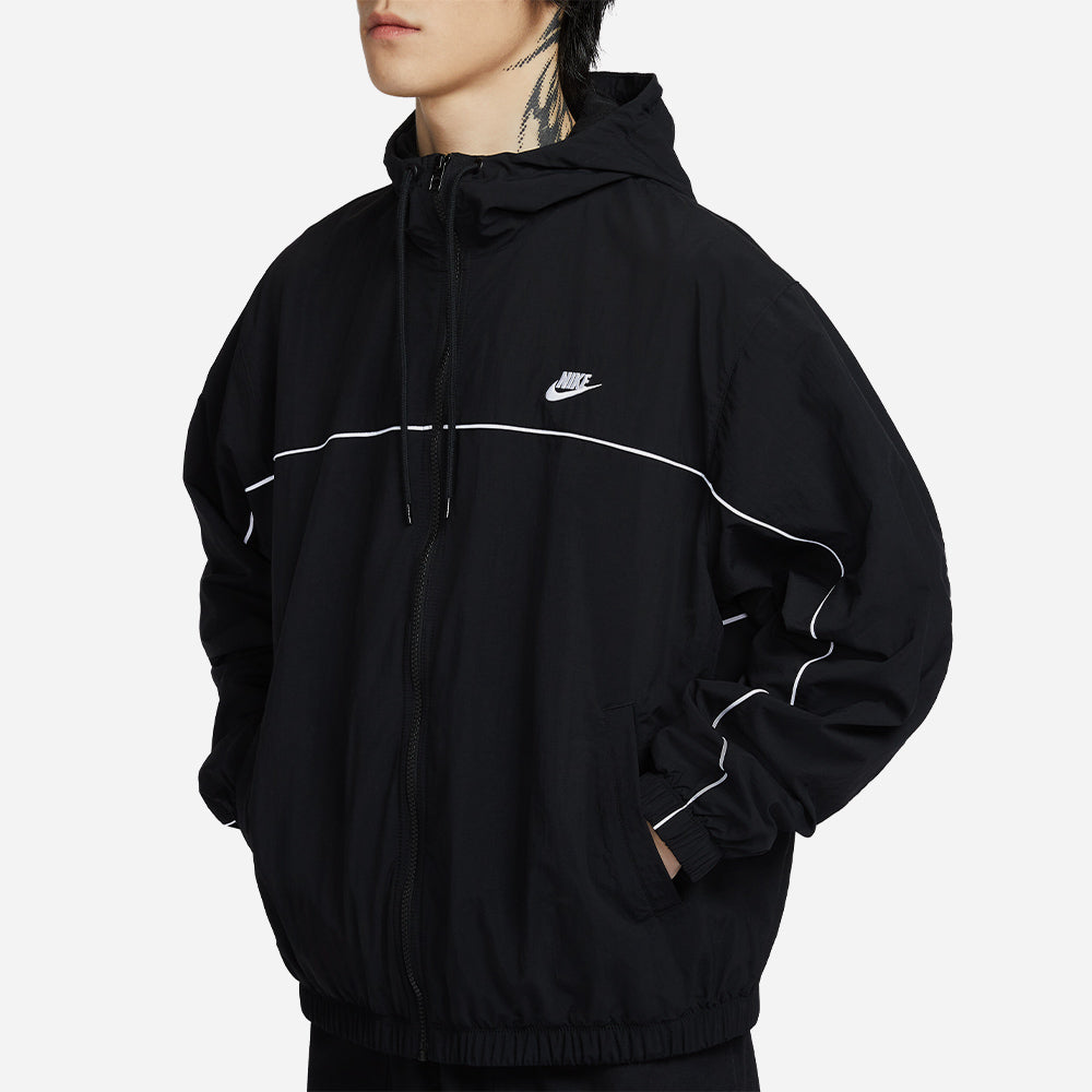 Áo Khoác Nam Nike Club Athlete Hooded - Đen - Supersports Vietnam