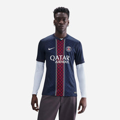 Áo Đá Bóng Sân Nhà Nam Nike Paris Saint-Germain 2025/26 - Xanh Navy - Supersports Vietnam