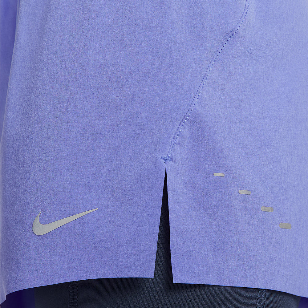 Quần Ngắn Thể Thao Nữ Nike Swift Dri-Fit Mid-Rise 2-In-1 - Tím - Supersports Vietnam