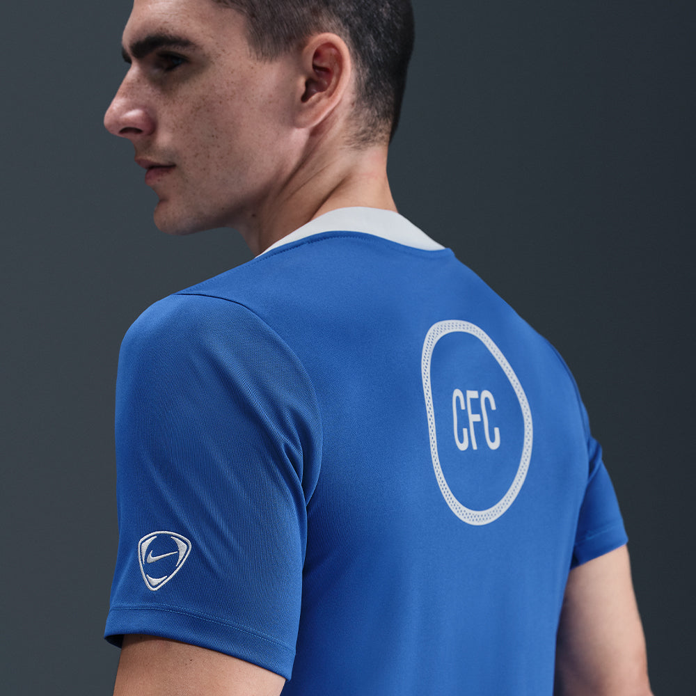 Áo Đá Bóng Nam Nike Chelsea F.C. Academy Pro Dri-Fit Total 90 Pre-Match - Xanh Dương - Supersports Vietnam