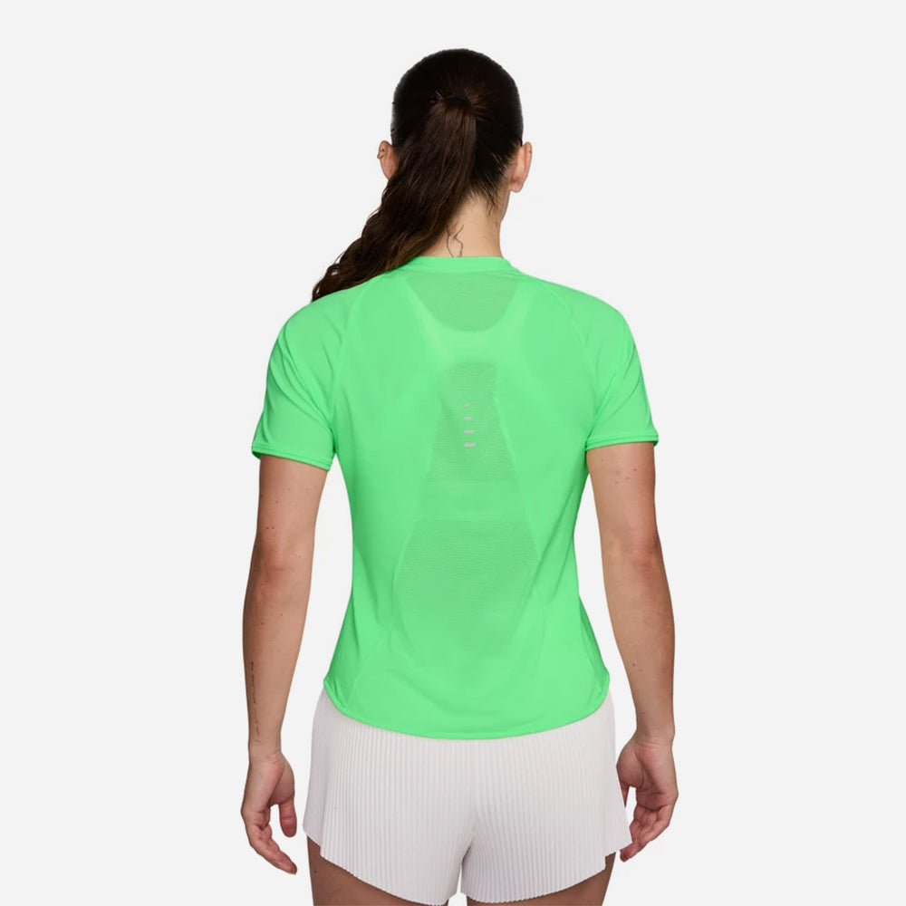 Áo Thun Nữ Nike Swift Dri-Fit Short-Sleeve Running - Xanh Lá - Supersports Vietnam