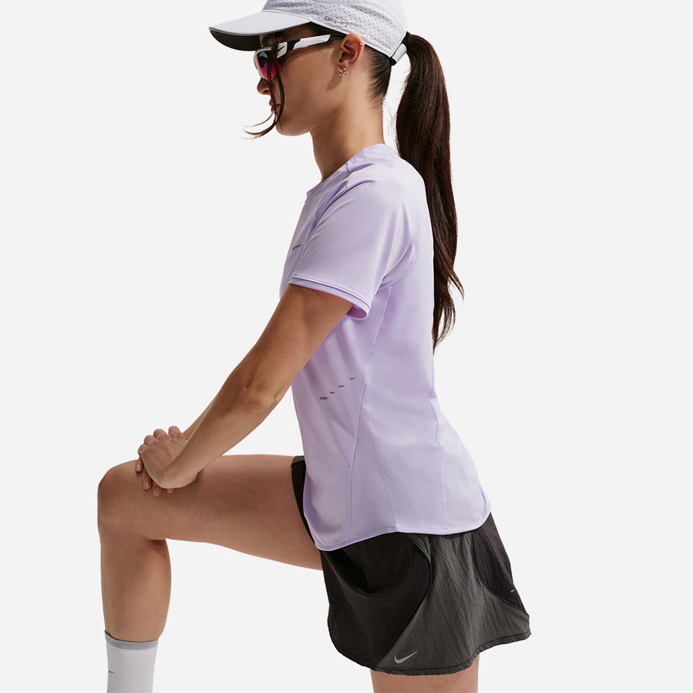 Áo Thun Nữ Nike Swift Dri-Fit Short-Sleeve Running - Tím - Supersports Vietnam