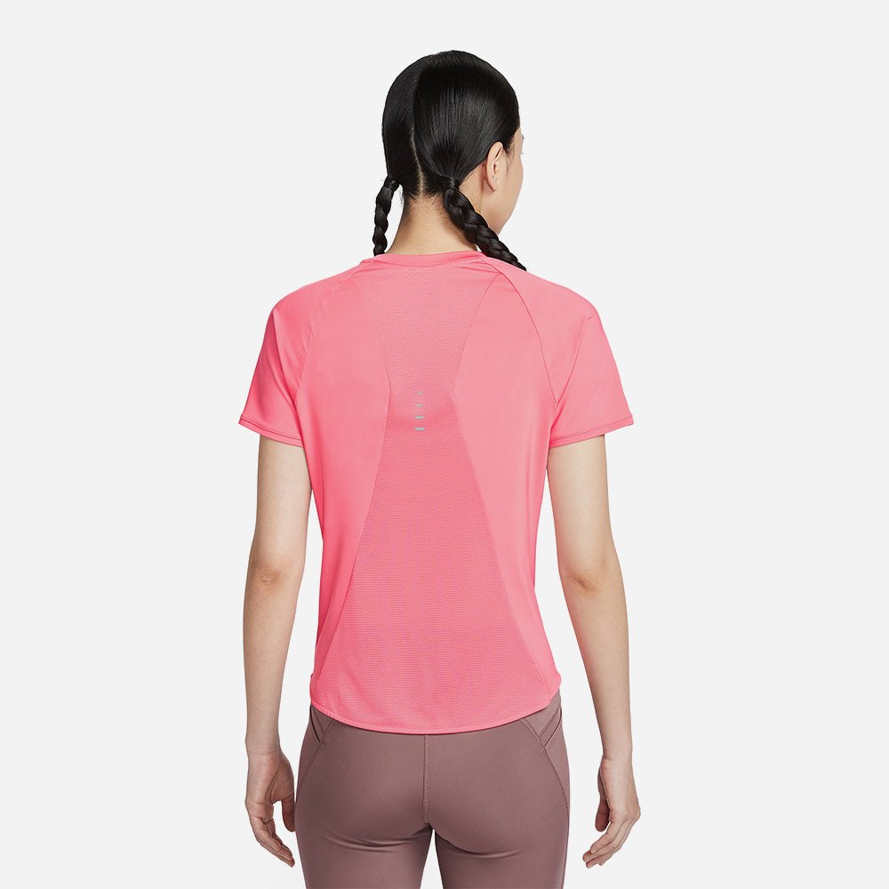 Áo Thun Nữ Nike Swift Dri-Fit Short-Sleeve Running - Hồng - Supersports Vietnam