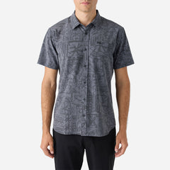 Men's O'Neill Trvlr Upf Traverse Hawaii  Shirt - Black