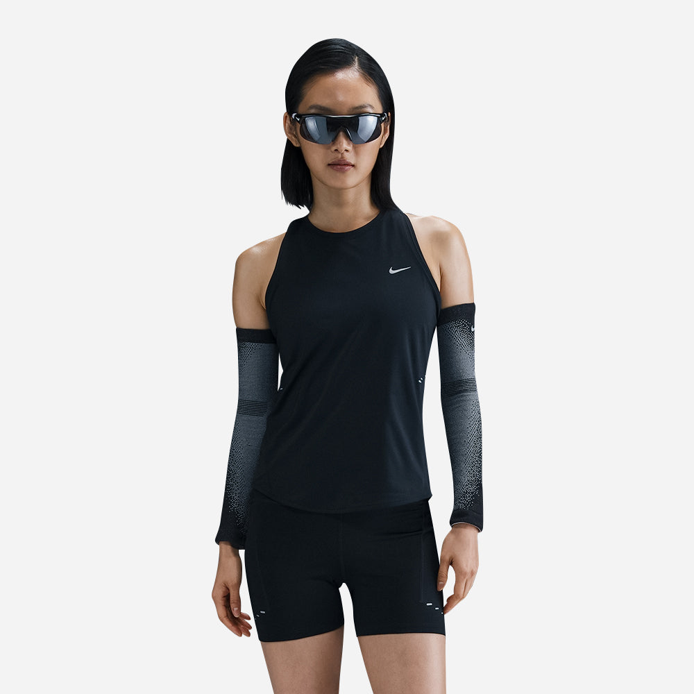 Áo Ba Lỗ Nữ Nike Swift Dri-Fit - Đen - Supersports Vietnam