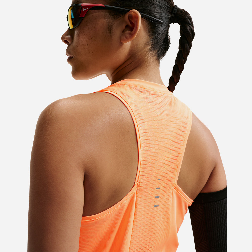 Áo Ba Lỗ Nữ Nike Swift Dri-Fit - Cam - Supersports Vietnam