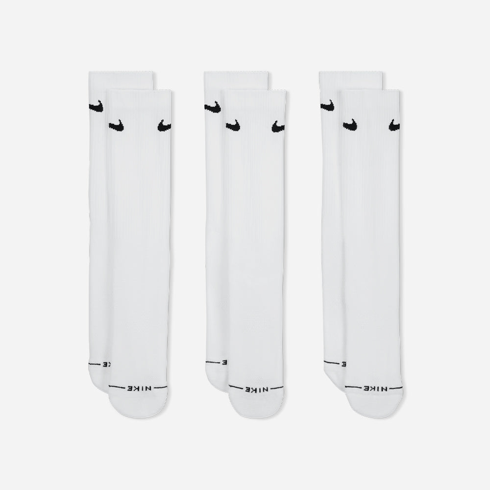 Vớ Thể Thao Nike Everyday Elevated - 3 Pairs - Trắng - Supersports Vietnam