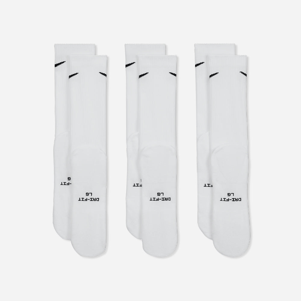 Vớ Thể Thao Nike Everyday Elevated - 3 Pairs - Trắng - Supersports Vietnam