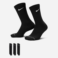 Vớ Thể Thao Nike Everyday Elevated - 3 Pairs - Đen - Supersports Vietnam