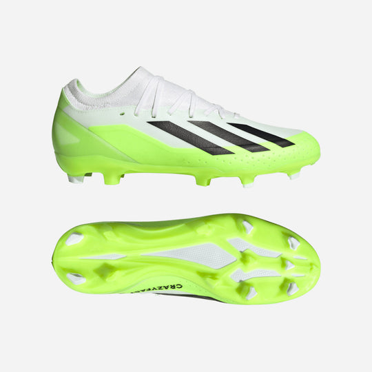 Men's Adidas X Crazyfast.3 Fg Football Boots - White