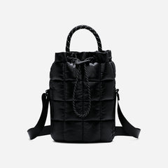 Túi Tote Nike Sportswear Puffle Tiny - Đen - Supersports Vietnam