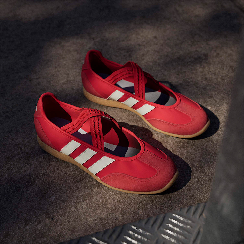 Giày Mary Jane Nữ Adidas Barreda - Đỏ - Supersports Vietnam