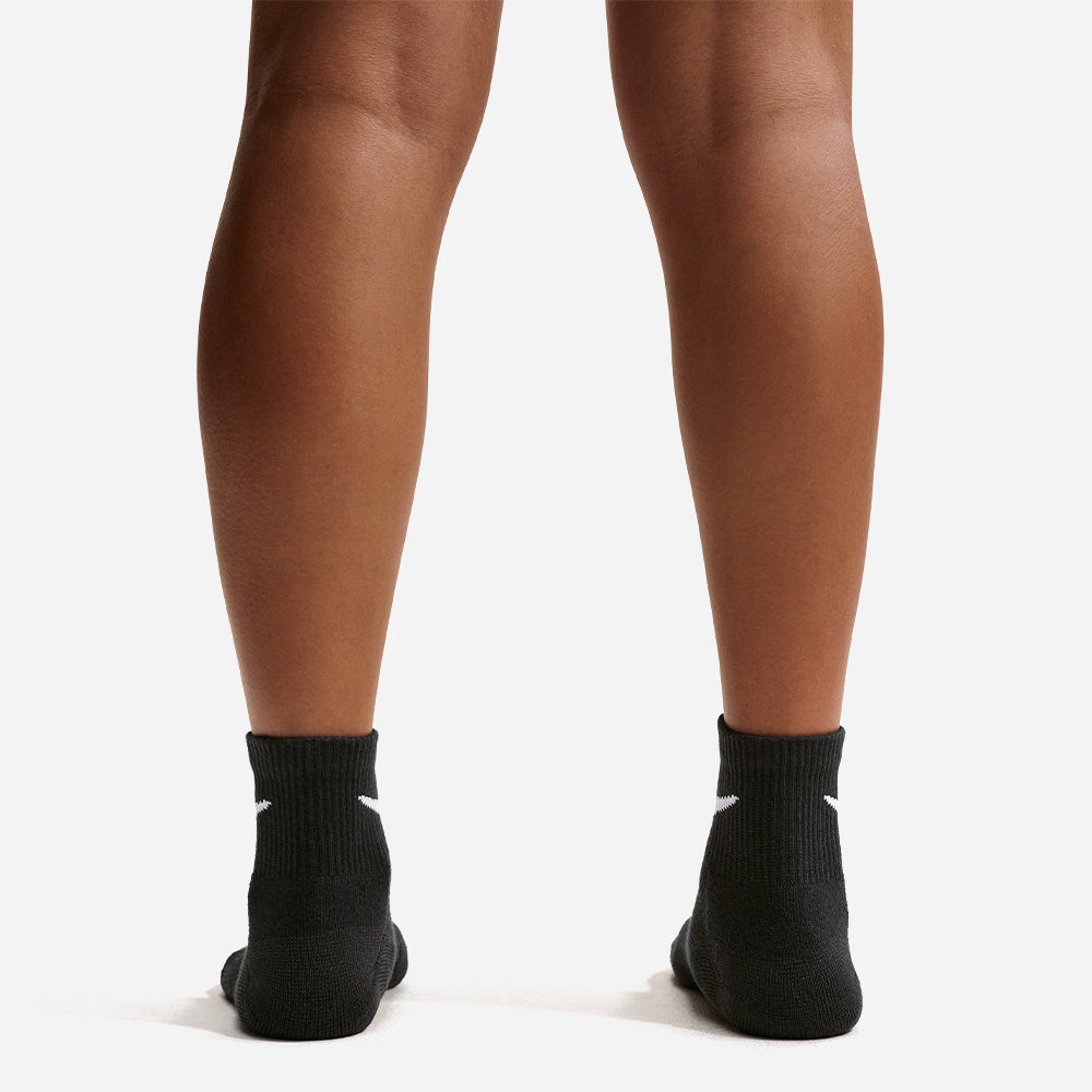 Vớ Thể Thao Nike Everyday Elevated - 3 Pairs - Đen - Supersports Vietnam