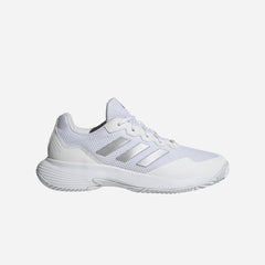 Giày Tennis Nữ Adidas Gamecourt 2.0 - Trắng - Supersports Vietnam
