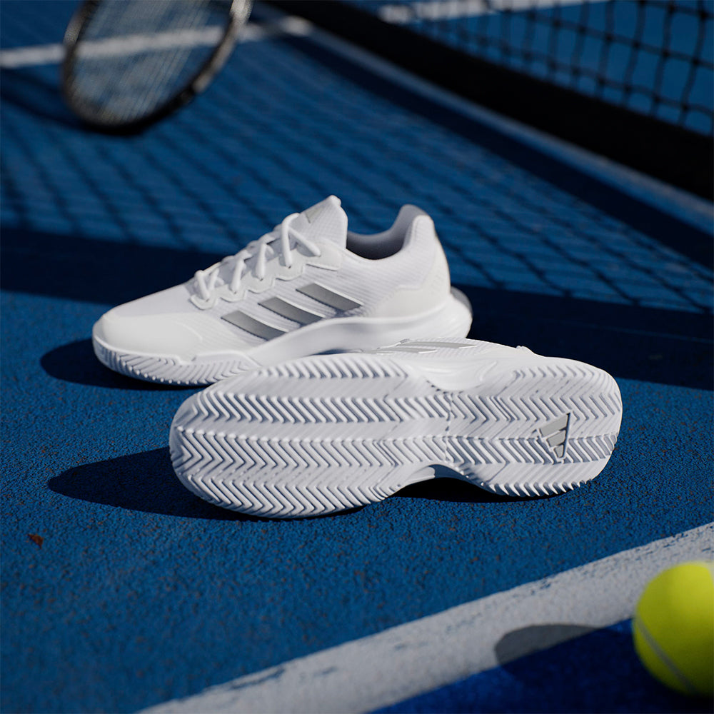 Giày Tennis Nữ Adidas Gamecourt 2.0 - Trắng - Supersports Vietnam