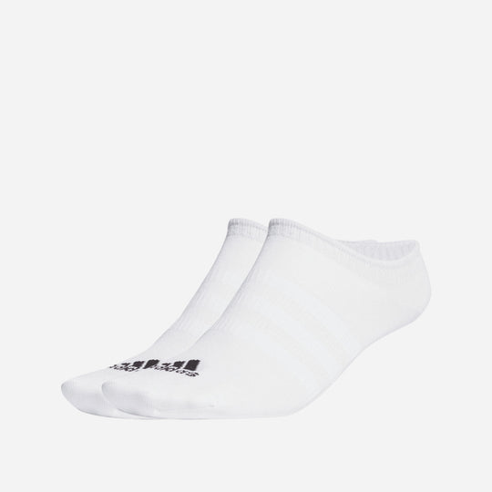 Adidas Thin And Light No Show (3 Packs) Socks - White