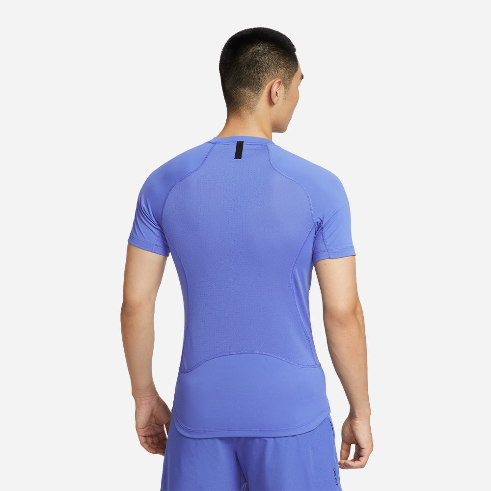 Áo Thun Nam Nike Pro Training Dri-Fit Short-Sleeve - Xanh Dương - Supersports Vietnam