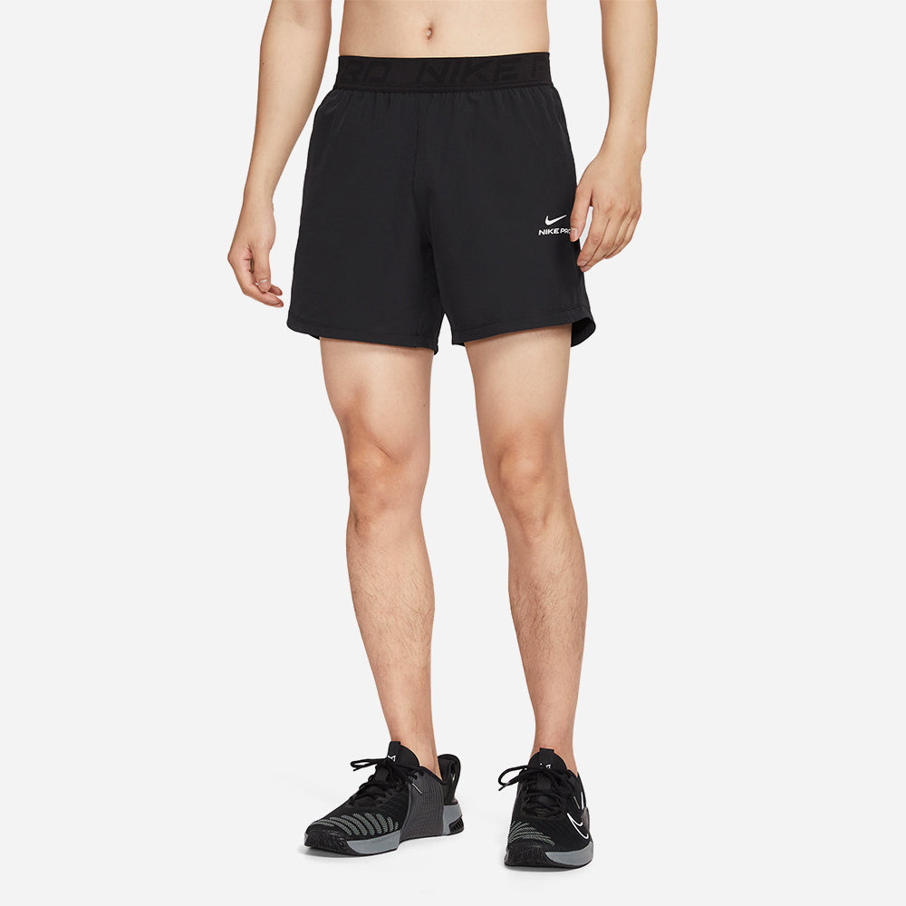 Quần Ngắn Thể Thao Nam Nike Pro Training Dri-Fit 6 Inch - Đen