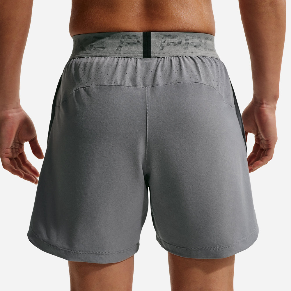 Quần Ngắn Thể Thao Nam Nike Pro Training Dri-Fit 6 Inch - Xám - Supersports Vietnam