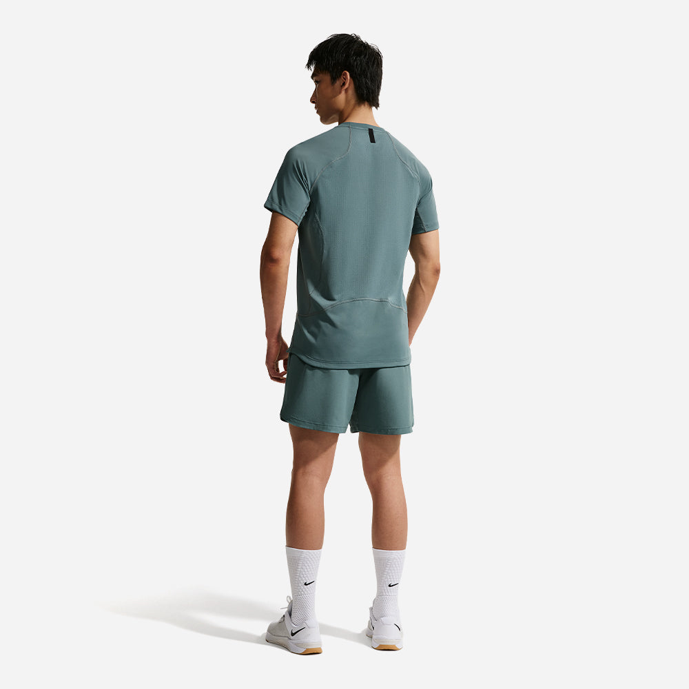 Quần Ngắn Thể Thao Nam Nike Pro Training Dri-Fit 6 Inch - Xanh Lá - Supersports Vietnam