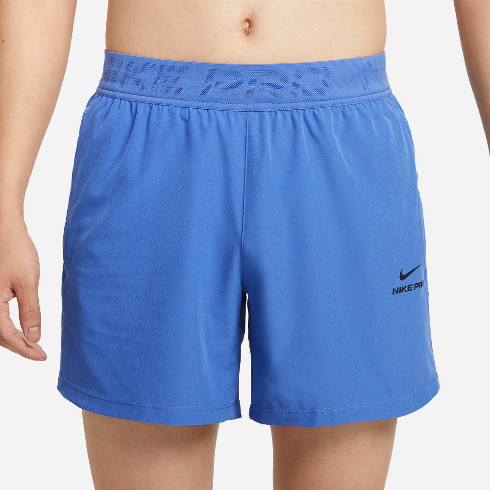 Quần Ngắn Thể Thao Nam Nike Pro Training Dri-Fit 6 Inch - Xanh Dương - Supersports Vietnam