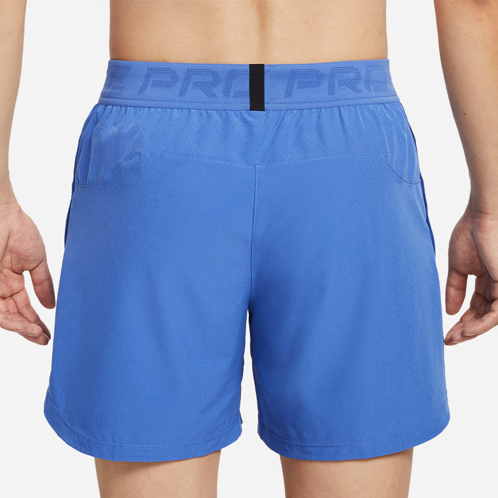 Quần Ngắn Thể Thao Nam Nike Pro Training Dri-Fit 6 Inch - Xanh Dương - Supersports Vietnam