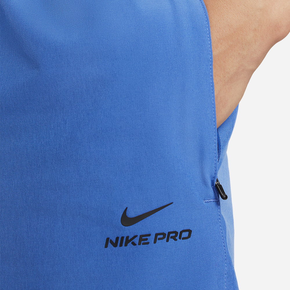 Quần Ngắn Thể Thao Nam Nike Pro Training Dri-Fit 6 Inch - Xanh Dương - Supersports Vietnam
