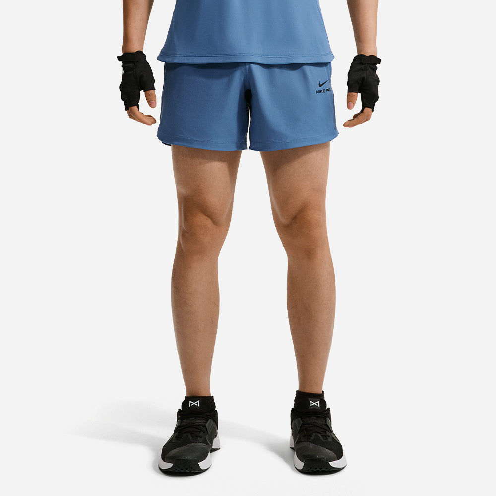 Quần Ngắn Thể Thao Nam Nike Pro Dri-Fit - Xanh Dương - Supersports Vietnam